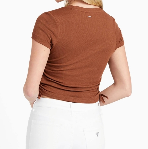 2 For 35 Guess Kardy ruched top small - Picture 3 of 3